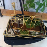 سینی دکوراتیو و جاشمعی بسیار شیک