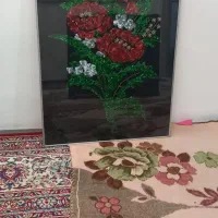 تابلو کاردست منجوق دوزی قدیمی