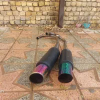 اگزوز قهرمانی موتور هندا 125 150 200 250|قطعات یدکی و لوازم جانبی|مبارکه, |دیوار