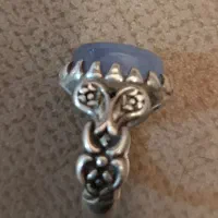 انگشتر عقیق کبود یمنی|جواهرات|یزد, |دیوار