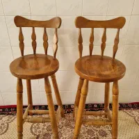صندلی اوپن چوبی