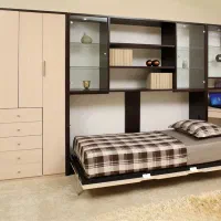 تخت کم جا،کابینت،کمد دیواری،سرویس خواب کودک|تخت و سرویس خواب|چهاردانگه (تهران), |دیوار