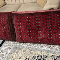 پشتی ترکمن دستبافت اصل