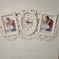 قاب عکس ساعت دار