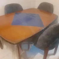میز ناهار خوری ۳ نفره|میز و صندلی غذاخوری|کرمانشاه, |دیوار