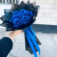 گل روبانی/بوکت پروانه/کادو زیبا و خوشکل