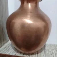 شکلات خوری و گلدان مسی|صنایع دستی و سایر لوازم تزئینی|اردبیل, |دیوار