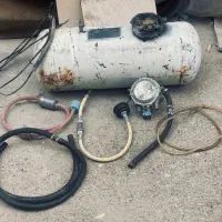 فروش کپسول LPG شصت کیلویی به همراه متعلقات