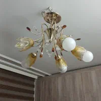 لوستر ۵ شاخه درحدنو