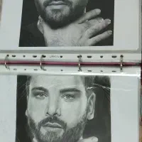 سفارش نقاشی سیاه قلم|تابلو، نقاشی، عکس|قم, زنبیل آباد|دیوار