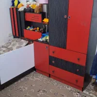 تخت و کمد نوجوانی|تخت و سرویس خواب|شیراز, شهرک مدرس|دیوار