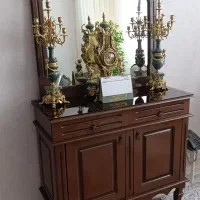 اینه کنسول چوبی