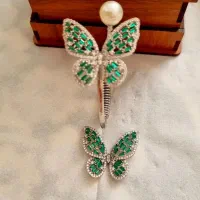 دستبند و انگشتر پروانه