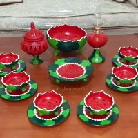 ست ظروف یلدا/شب چله/یلدایی عروس/ظرف/سفارشی|ظروف سرو و پذیرایی|نسیم‌شهر, |دیوار