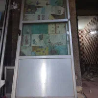 درب آلومینیومی کشویی.درب سرویس، پنجره سرویس|مصالح و تجهیزات ساختمان|گرگان, |دیوار