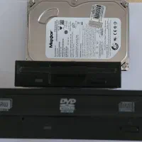 هارد اینترنال، dvd درایو، و فلاپی درایو