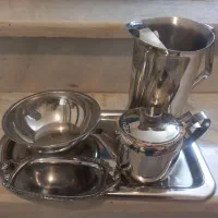 سینی استیل|سرویس روتختی|اقبالیه, |دیوار