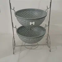 سبدسیب زمینی وپیاز