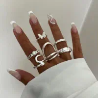 پک انگشتر آبکاری نقره|بدلیجات|اصفهان, نقش جهان|دیوار