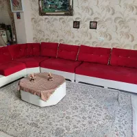 مبل ۱۰ نفره L|مبلمان خانگی و میز عسلی|بجنورد, |دیوار