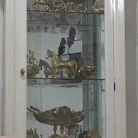 میز تلوزیون و بوفه در حد نو|بوفه، ویترین، کنسول|زالیان, |دیوار