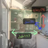 قفس پرنده با لوازم|لوازم جانبی حیوانات|قدس, شهرک فرزان|دیوار