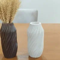 گلدان شیاردار سنگ‌مصنوعی