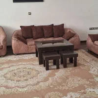 مبل ۷نفره با جلو مبلی و ۴ عدد میز عسلی|مبلمان خانگی و میز عسلی|فریدون‌کنار, |دیوار