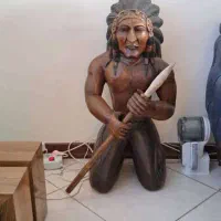 فروش مجسمه چوبی یک تکه تایلندی|مجسمه، تندیس، ماکت|تهران, تهرانپارس شرقی|دیوار