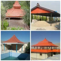 الاچیق سایبان سفال ودامپا