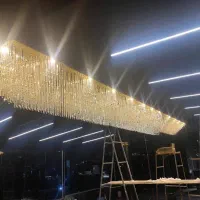 لوستر سقفی سلطنتی کلاسیک سنتی|لوستر و چراغ آویز|لار, |دیوار