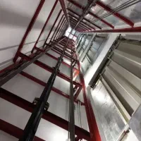 نصب اهن کشی و درب و ریل اسانسور و اجرای کاشت بولت