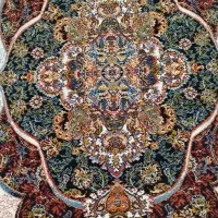 قالیچه ریزبافت دستباف گونه|فرش|قدس, شهر‌قدس|دیوار