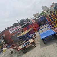 چرخ تمام فلزی گاری پاپ چهار باربر دستی فلز|ابزارآلات|ری, صالح‌آباد شرقی|دیوار