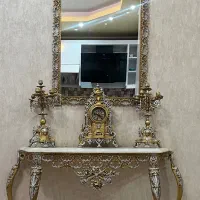 آینه شمعدان برنز اصل