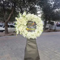 تاج گل ترحیم شروع قیمت از۱۲۰۰|خدمات پذیرایی، مراسم|قم, تولید دارو و یخچال|دیوار