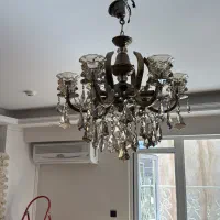 3 عدد لوستر برنز ۶شاخه و دو عدد ۵ شاخه گارانتی دار