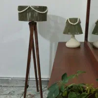 ست آباژور کنارسالنی و رومیزی|چراغ خواب و آباژور|کرمانشاه, |دیوار