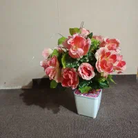 گل زیبا رنگارنگ|گل مصنوعی|لنگرود, |دیوار