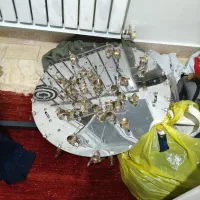 لوستر سقفی کریستالی