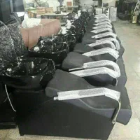 سرشور آرایشگاهی خوابیده و ایستاده