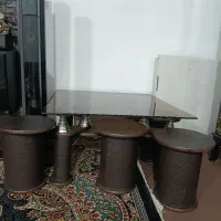 میز جلو مبلی با عسلی