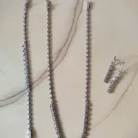 سرویس نقره ایتالیایی تراش جواهرات درخشش طلاسفید