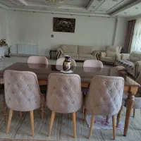 مبل 9 نفره و نهار خوری 8 نفره