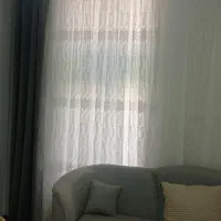۱۲مترپرده توری سالم که برای یه قسمت ۴ متری بوده|پرده، رانر، رومیزی|اسلامآباد غرب, |دیوار