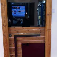 درب ضدسرقت ترمو پنجرهupvc کرکره برقی کدF125