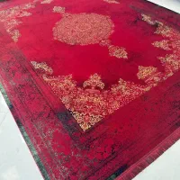 فروش فرش های ترکمن و قشقایی قرمز از شرکت