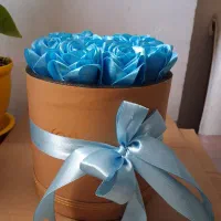 گل رز  با روبان|گل مصنوعی|بندرعباس, |دیوار