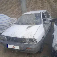 ماشین پرایدسفید|خودرو سواری و وانت|ازنا, |دیوار