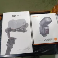 رونین پرو runin Rs 3 pro و فلش اکسترنال دوربین
